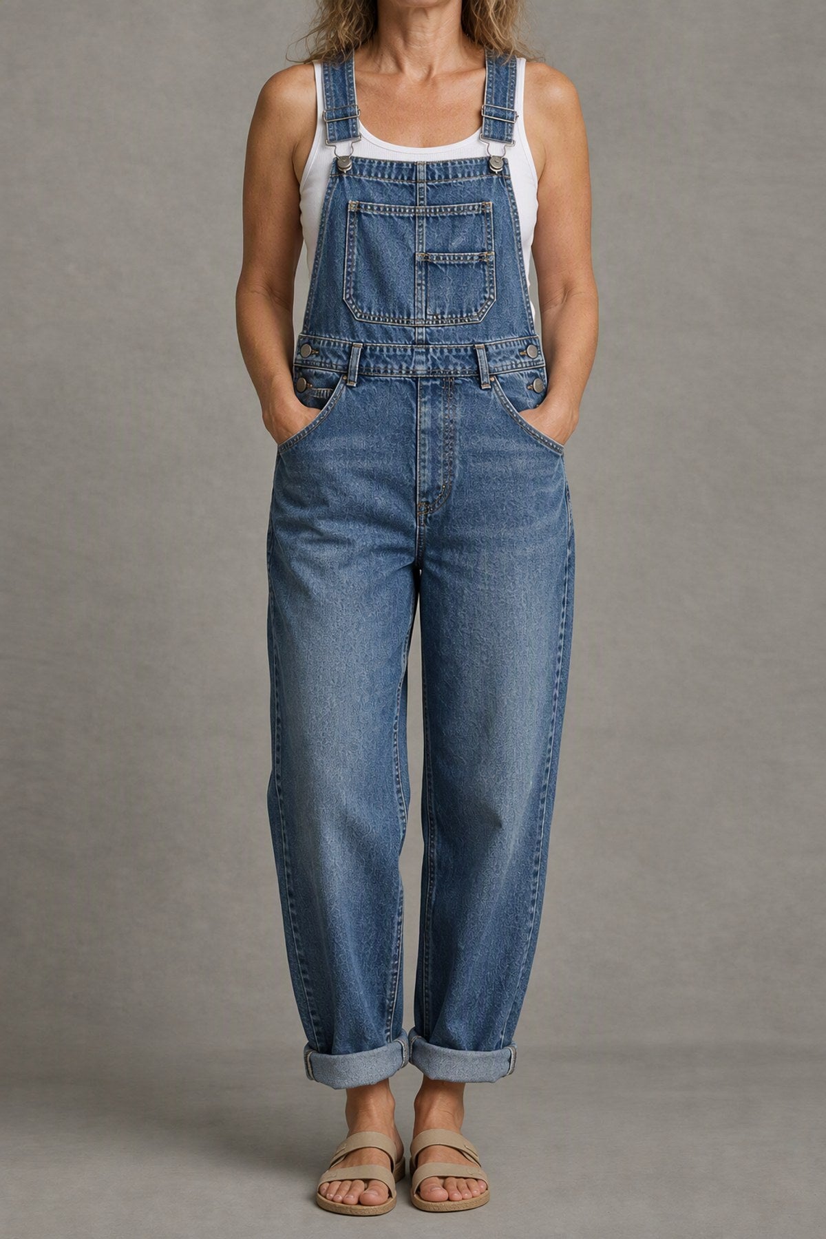 Reba | Classic Denim Overalls
