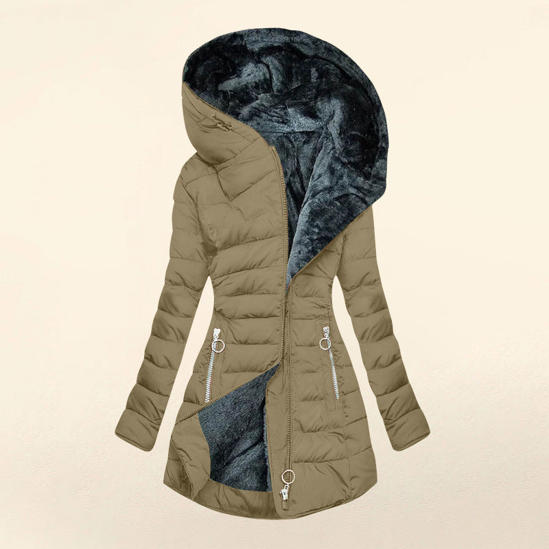 Madison™ | Hooded Puffer Jacket + FREE Cashmere Gloves 🎁