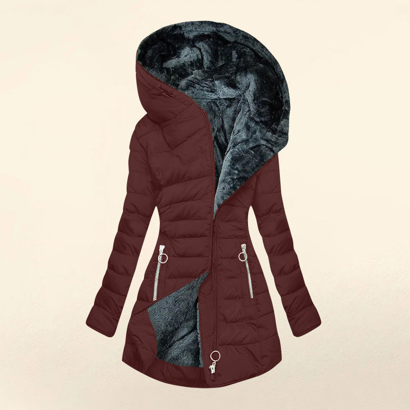 Madison™ | Hooded Puffer Jacket + FREE Cashmere Gloves 🎁