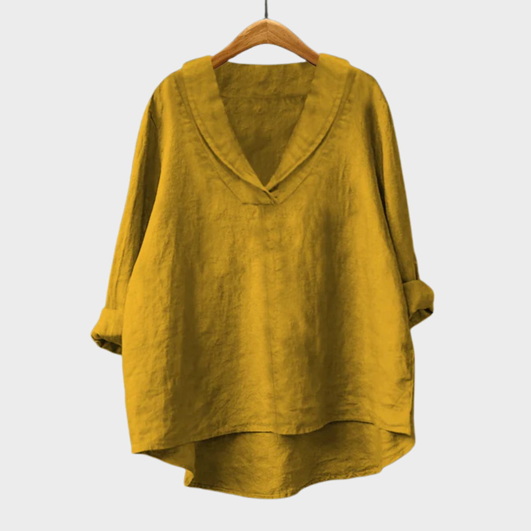 The Fleurine V-Neck Blouse