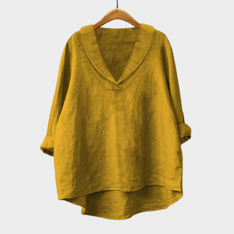 The Fleurine V-Neck Blouse