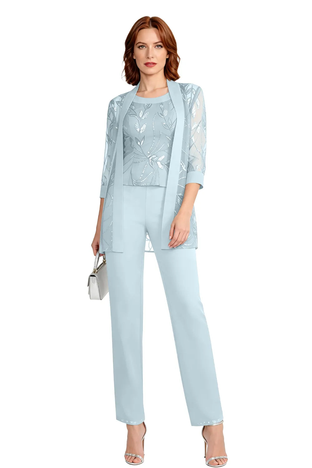 Formal Chiffon Pant Suit for Mother of the Bride