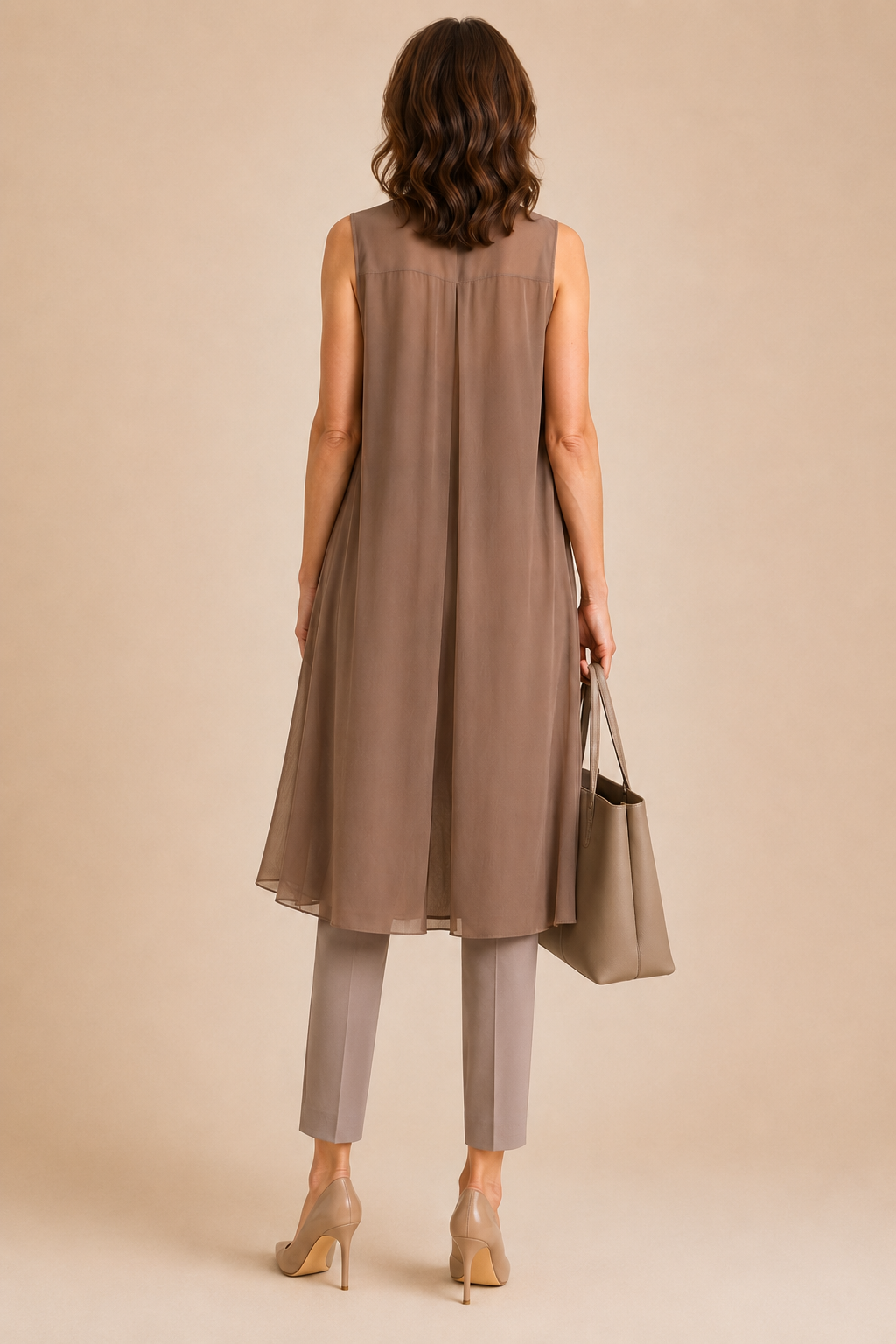 Chiffon Mother of the Bride Pant Suit