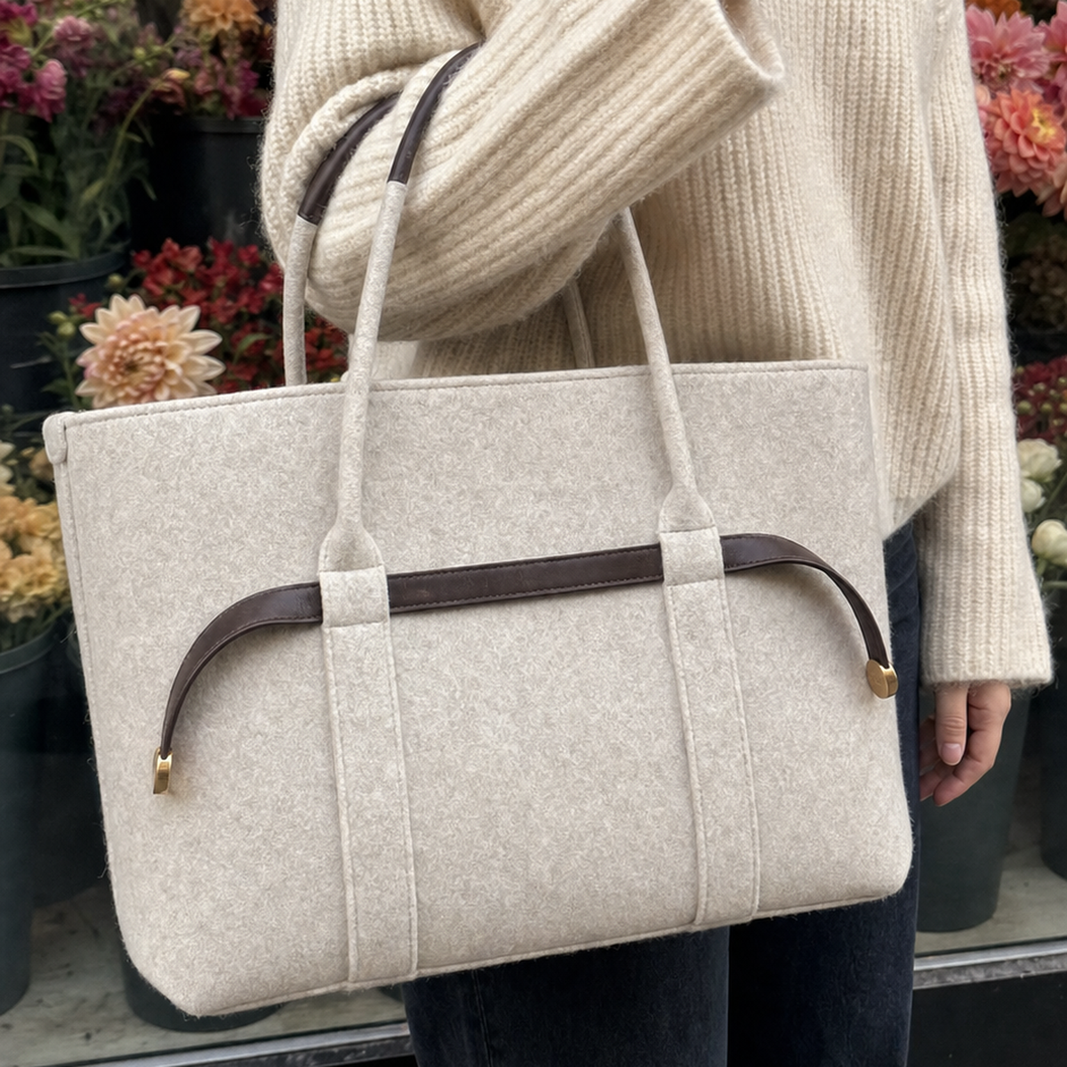 The Colette Wool Tote