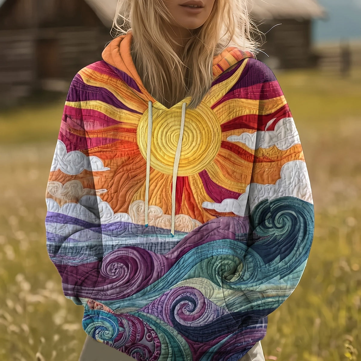The Lark Sunburst Hoodie