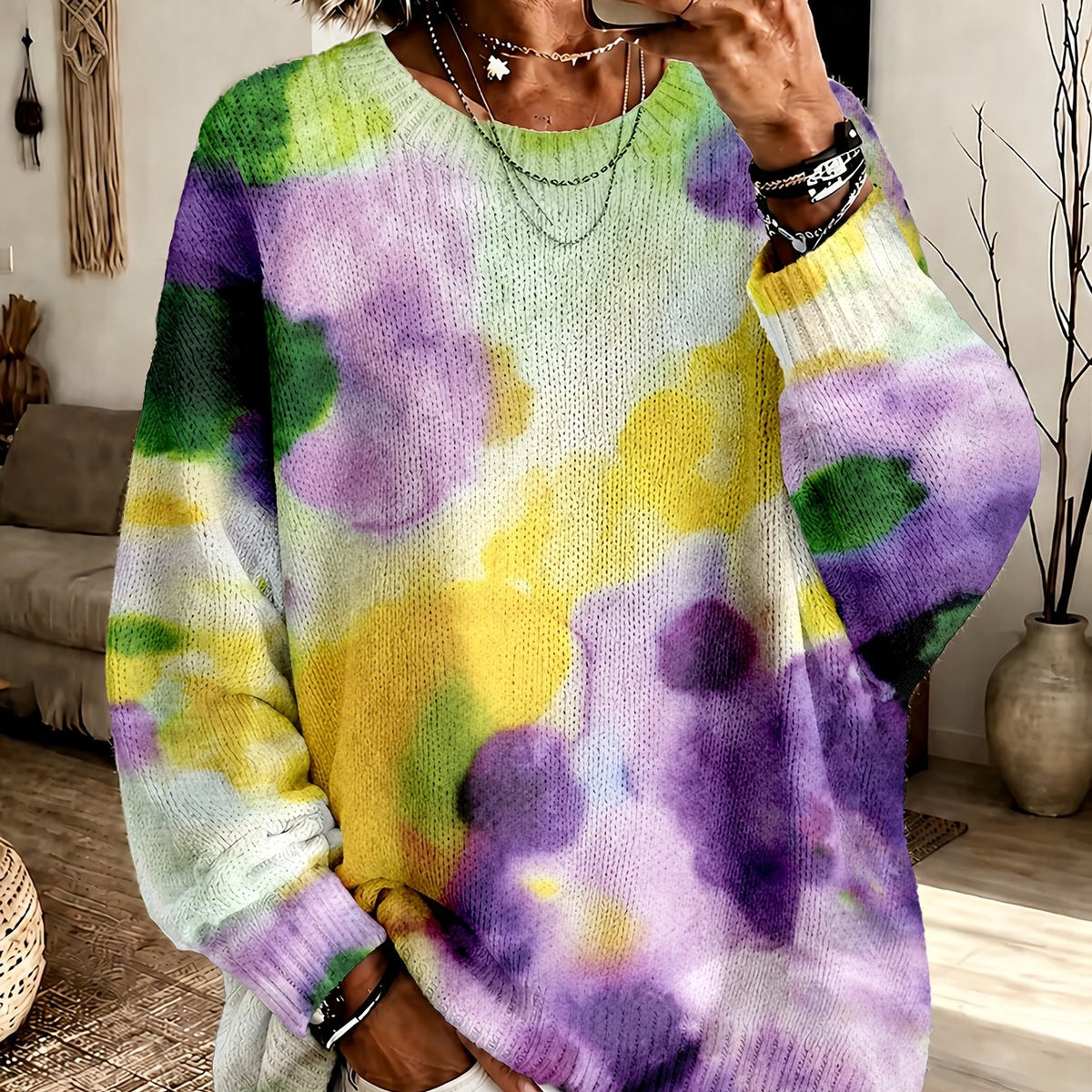 The Paola Tie-Dye Sweater