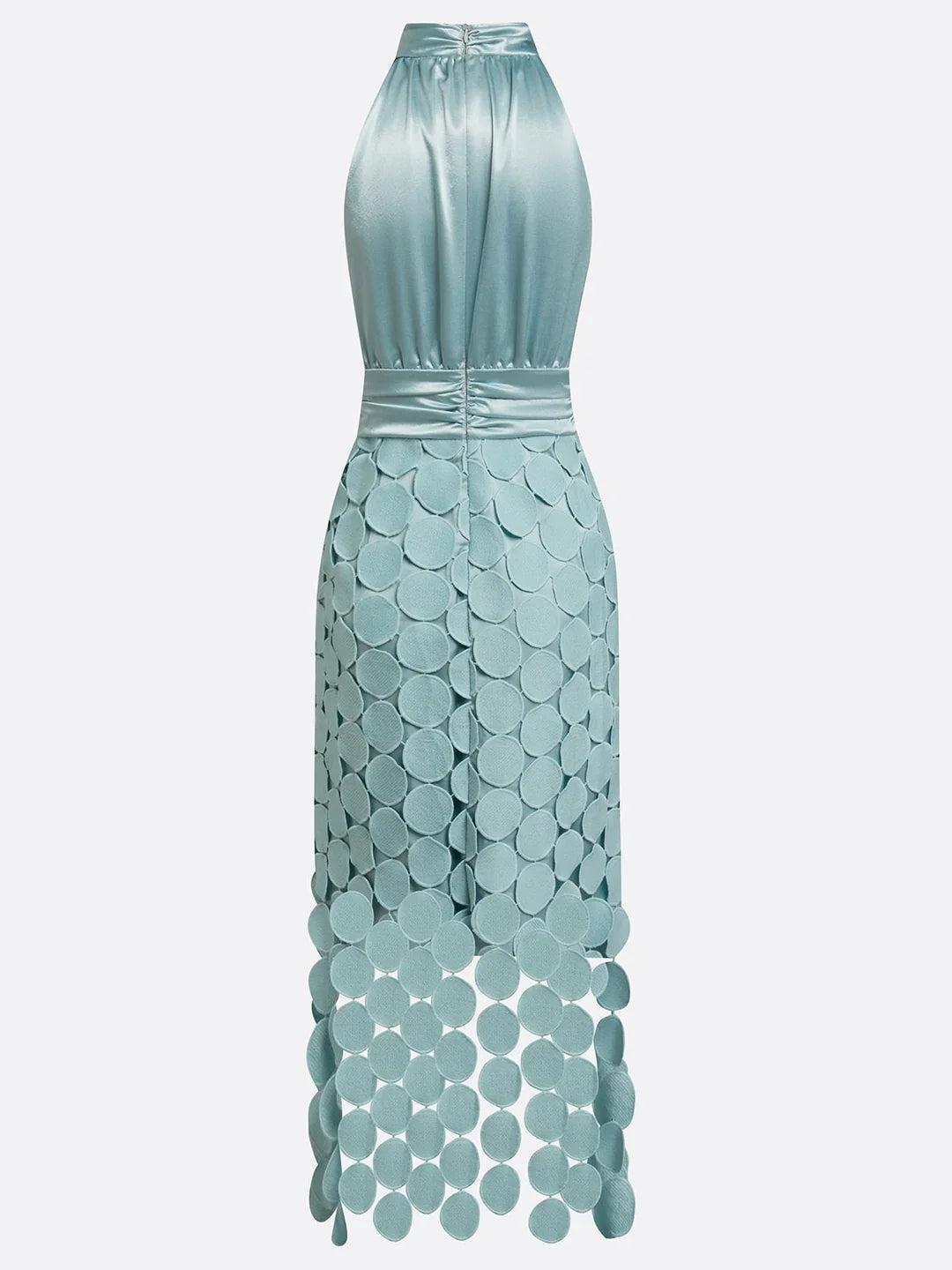 IRÈNE midi dress by THE WHITMORE FAMILY featuring a flowy silhouette and elegant design, shown in a stylish full-length image