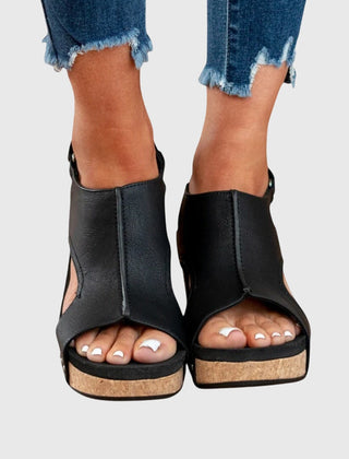 Beige Adela™ orthopedic sandals by THE WHITMORE FAMILY, featuring supportive design and comfortable straps.