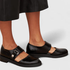 Black Lyssavelle elegant shoes by THE WHITMORE FAMILY, featuring sleek design and stylish craftsmanship.