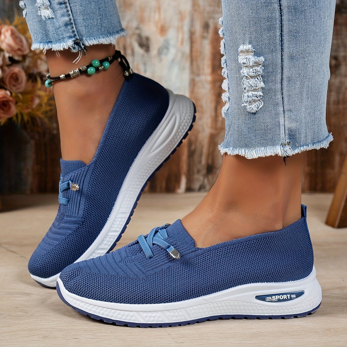 Black Louna™ ergonomic support sneakers by THE WHITMORE FAMILY featuring comfortable design and supportive soles.