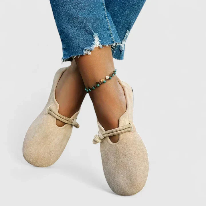 Black Ysavriann orthopedic loafers by THE WHITMORE FAMILY, featuring comfortable, supportive footwear with a sleek design.