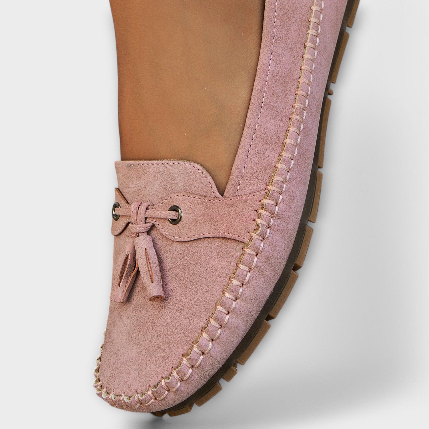 Blue Lisa stylish loafers by THE WHITMORE FAMILY, featuring a sleek design and comfortable slip-on style for casual wear.
