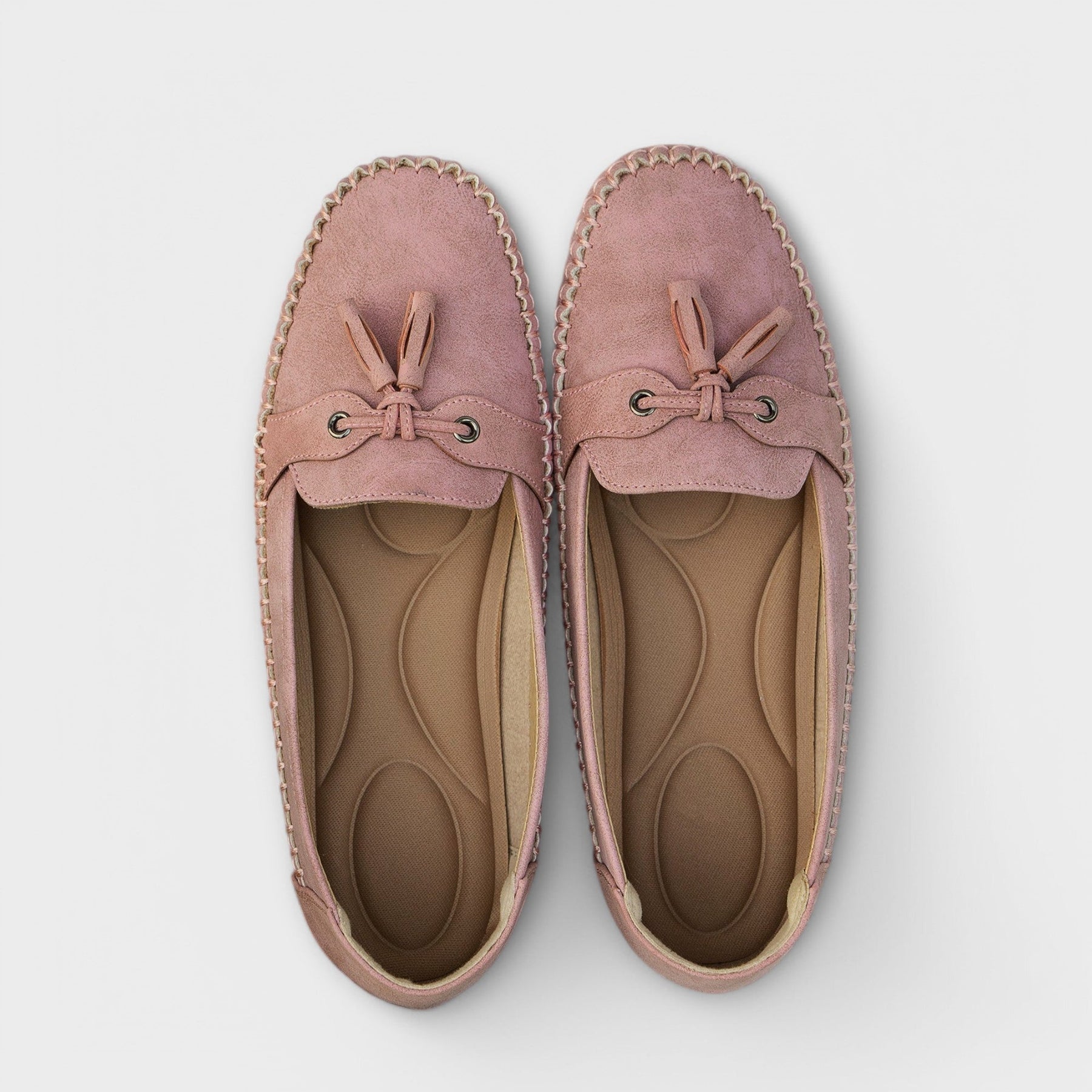 Blue Lisa stylish loafers by THE WHITMORE FAMILY, featuring a sleek design and comfortable slip-on style.
