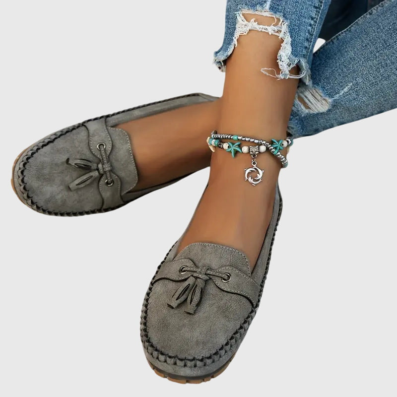 Blue Chelsea loafers by THE WHITMORE FAMILY featuring soft, comfortable leather design and classic slip-on style.