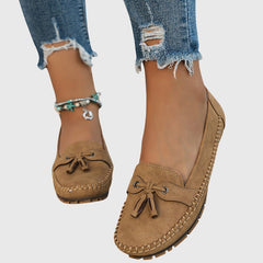 Blue Chelsea loafers from THE WHITMORE FAMILY featuring soft, comfortable leather design for casual or dress wear.