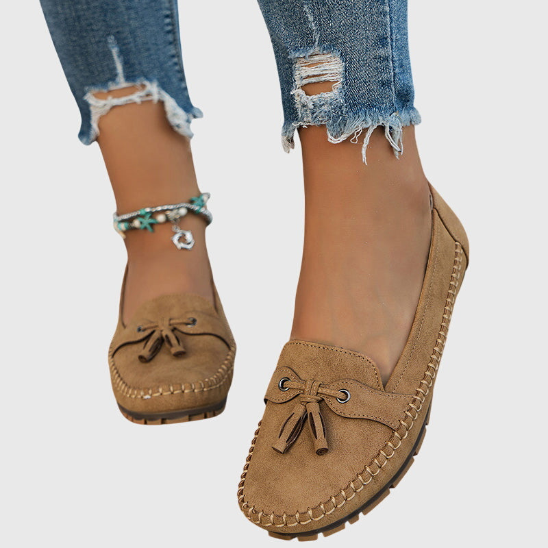 Blue Chelsea loafers from THE WHITMORE FAMILY featuring soft, comfortable leather design for casual or dress wear.