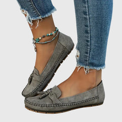 Blue THE WHITMORE FAMILY Chelsea soft loafers with a sleek design and comfortable fit, perfect for casual and smart outfits.