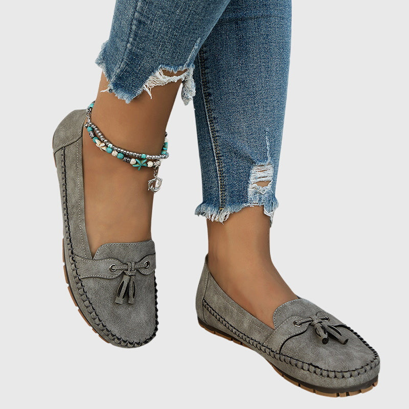 Blue Chelsea loafers by THE WHITMORE FAMILY featuring soft, comfortable leather with a sleek slip-on design.
