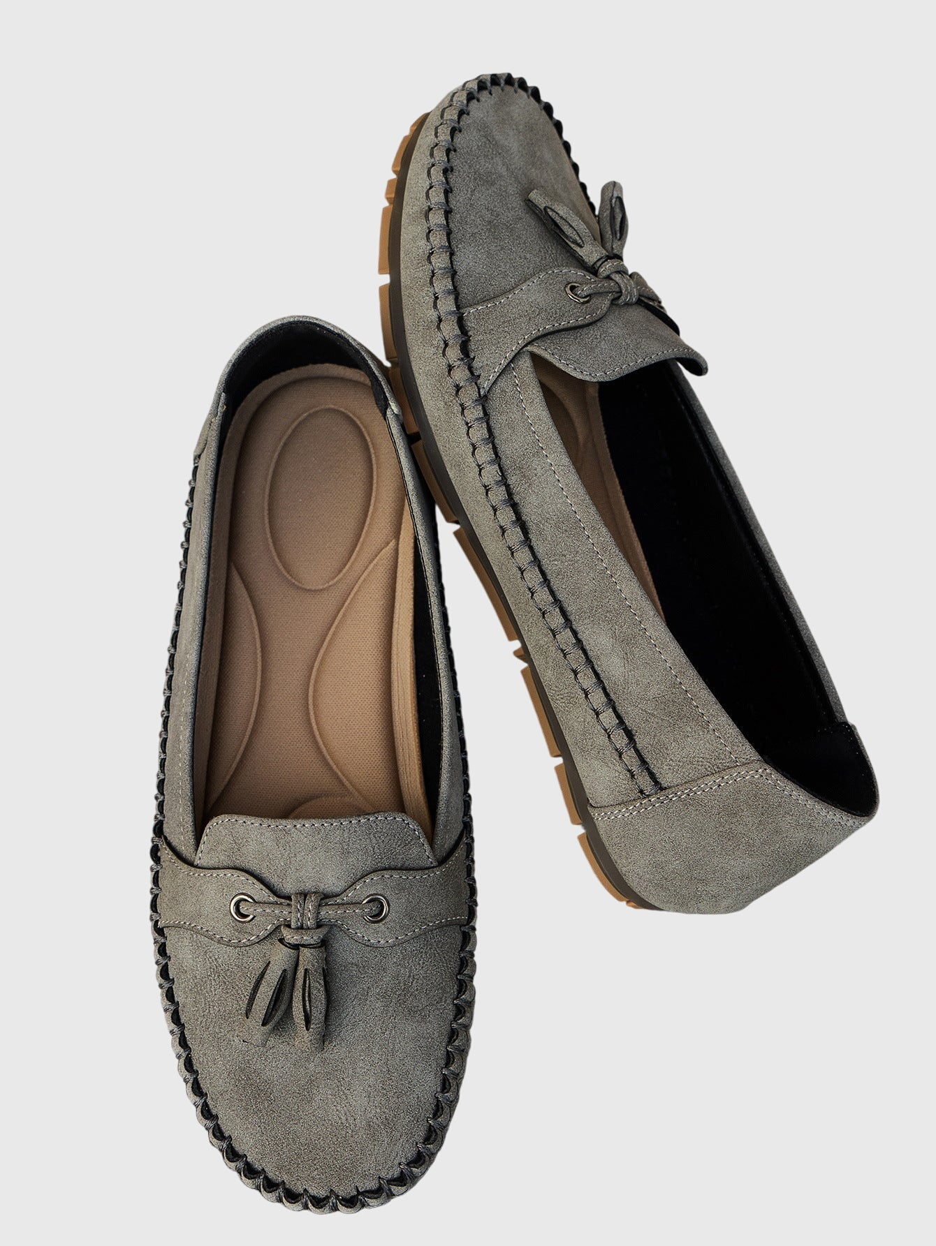 Blue Chelsea loafers by THE WHITMORE FAMILY featuring a soft, comfortable design with a sleek, casual style.