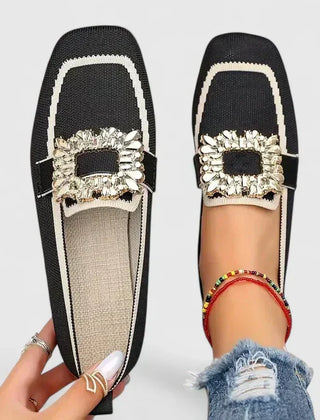 Blue Mary orthopedic loafers by THE WHITMORE FAMILY featuring comfortable slip-on design and cushioned soles.