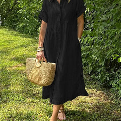 Blue Angela maxi dress by THE WHITMORE FAMILY featuring a flowing silhouette and elegant design.