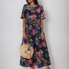 Blue Lovi Graceful Summer Bloom from THE WHITMORE FAMILY featuring vibrant floral design and elegant craftsmanship.