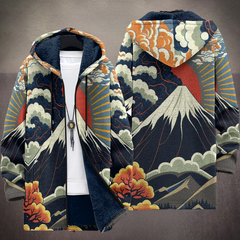Luxurious Ezra hooded cardigan by THE WHITMORE FAMILY, featuring art-inspired design and soft, cozy fabric in a stylish fit.