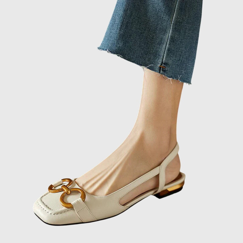 Dark blue Cecilia™ orthopedic sandals by THE WHITMORE FAMILY with cushioned soles and supportive straps, designed for comfort.