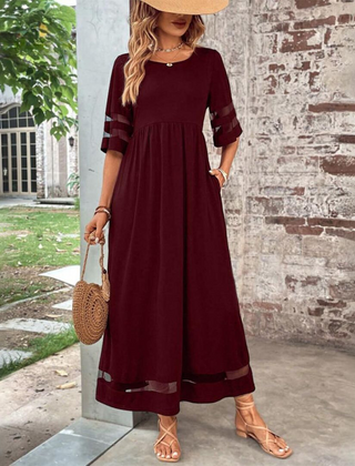Black Aubrey midi dress by THE WHITMORE FAMILY featuring a flattering, tummy-smoothing silhouette and elegant midi length.