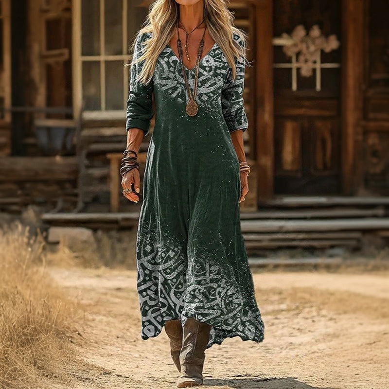 Multicolor Ashley relaxed fit dress by THE WHITMORE FAMILY featuring comfortable, casual style and soft fabric for everyday wear.