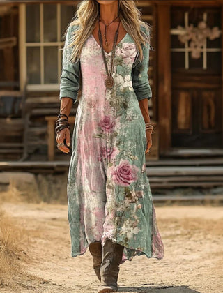 Multicolor Morgan dress by THE WHITMORE FAMILY featuring a relaxed, soft, everyday style, perfect for casual wear.