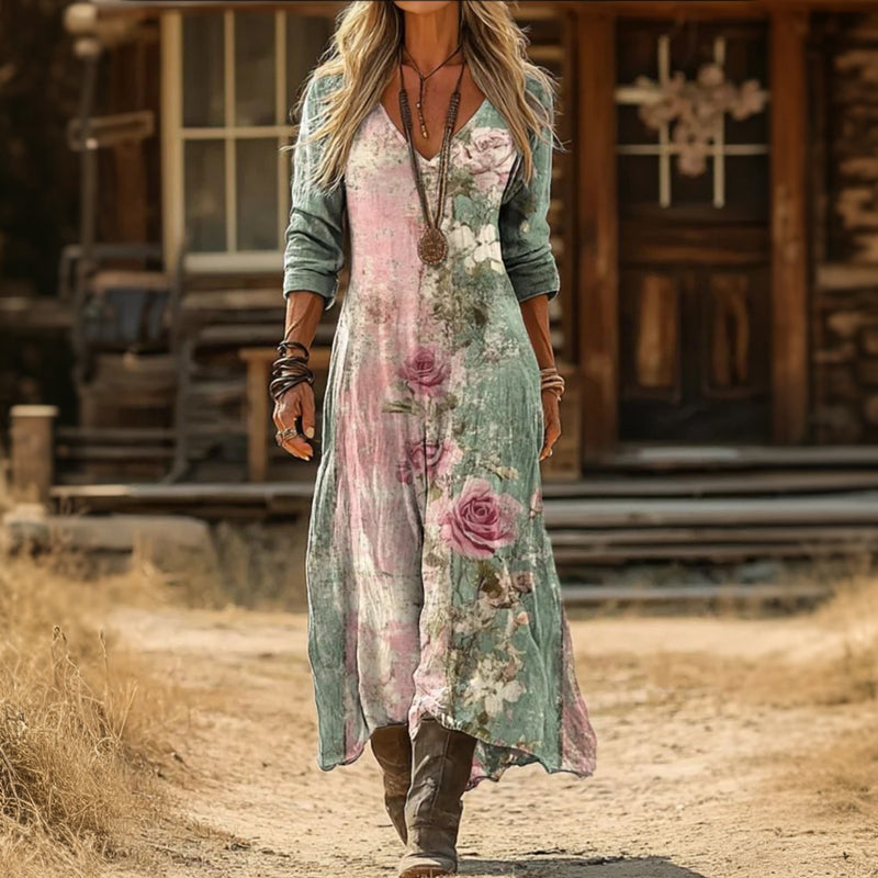Multicolor Morgan dress by THE WHITMORE FAMILY featuring a relaxed, soft, everyday style, perfect for casual wear.