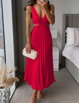 Yellow Helen maxi dress by THE WHITMORE FAMILY, flowing lightweight dress with a relaxed fit and elegant design.
