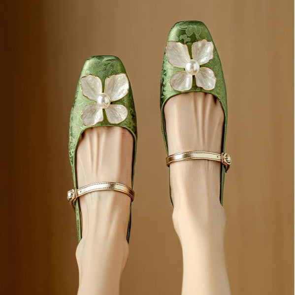 Beige Eloise flat sandals by THE WHITMORE FAMILY featuring chic, elegant design with open toe and comfortable flat sole.