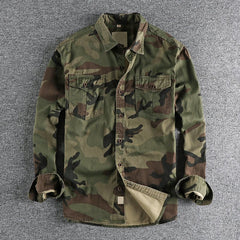 Logan™ Urban Camo Shirt by THE WHITMORE FAMILY featuring a stylish camouflage design and casual fit.