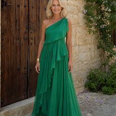 Victoria elegant maxi dress by The Whitmore Family, flowing fabric with intricate detailing and a flattering silhouette.