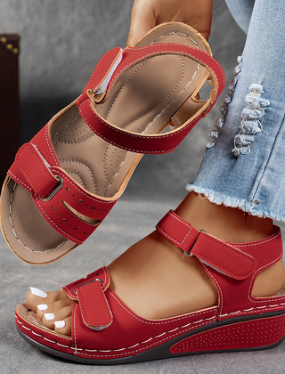 Grey Janet orthopedic comfort flex sandals by THE WHITMORE FAMILY, featuring supportive design and casual slip-on style.