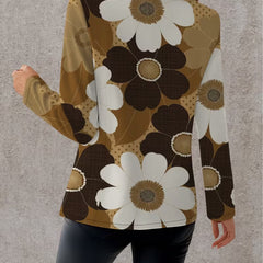 Clothilde Daisy Print Blazer by The Whitmore Family, stylish jacket with floral pattern, tailored fit, and classic lapel design.