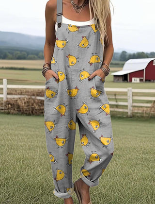 Green Coop Stroll Jumpsuit from THE WHITMORE FAMILY jumpsuit collection, featuring a comfortable and stylish design.