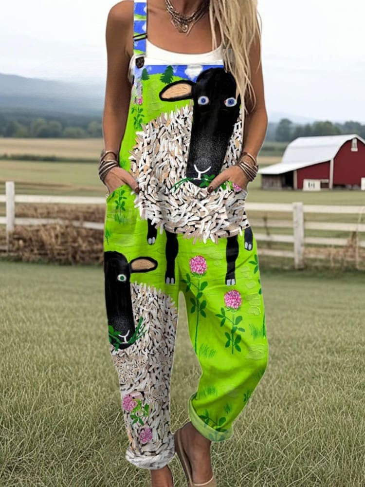 Wool & Whimsy jumpsuit from THE WHITMORE FAMILY collection, featuring a cozy, stylish design in soft fabric.