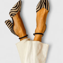 Khaki elegant heels by THE WHITMORE FAMILY, featuring a sleek design and pointed toe for sophisticated style.