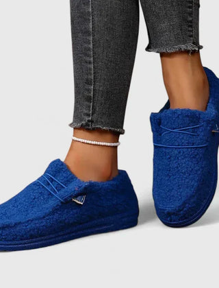 Khaki Nia orthopedic loafers by THE WHITMORE FAMILY, featuring comfortable slip-on design with supportive soles.