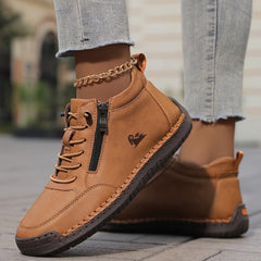 Khaki Nola™ ergonomic support sneakers by THE WHITMORE FAMILY, featuring cushioned soles and supportive design for comfort.