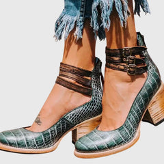 Light brown Nina sandals by THE WHITMORE FAMILY featuring elegant design and comfortable fit, shown on a neutral background.