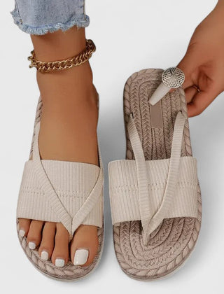 Mint green Gisandra™ orthopedic sandals by THE WHITMORE FAMILY, featuring supportive straps and cushioned soles.