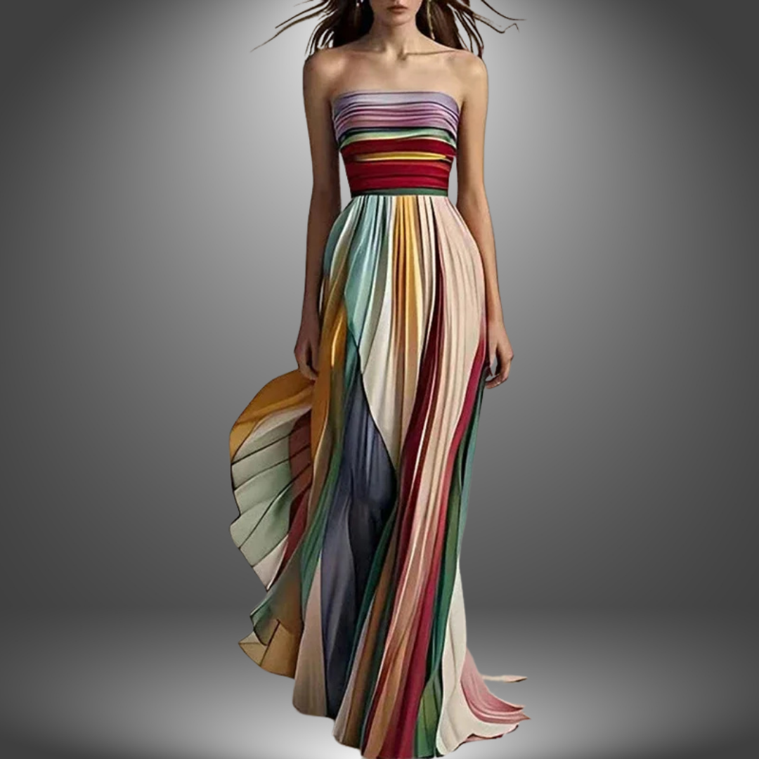 Elegant black off-shoulder evening dress by THE WHITMORE FAMILY, featuring a modern design with a fitted silhouette.
