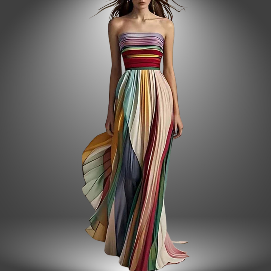 Elegant black off-shoulder evening dress by THE WHITMORE FAMILY, featuring a modern design with a fitted silhouette.
