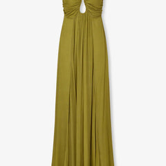 Taylor stylish green guest dress by THE WHITMORE FAMILY, elegant knee-length dress with a fitted silhouette and chic design.