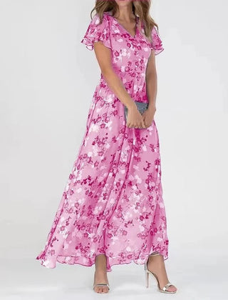 Orange Lily glamorous dress by THE WHITMORE FAMILY featuring belly coverage, elegant design, and stylish fit.