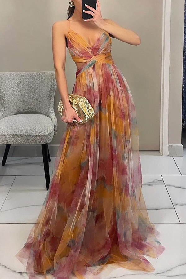 Grace Romantic Invisible Dress by THE WHITMORE FAMILY, shown in orange, fitted style with delicate fabric and elegant design.